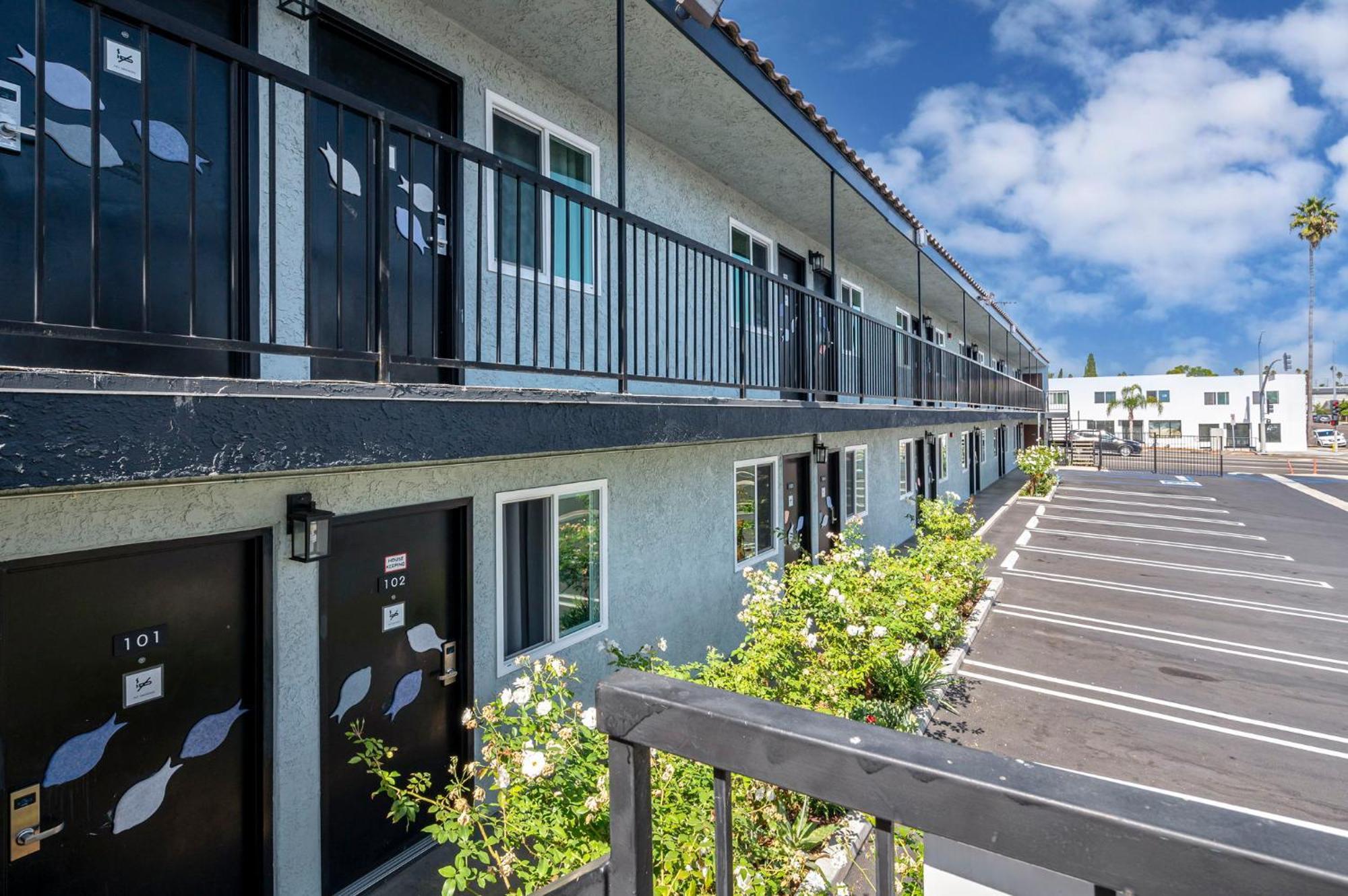 Unik Motel ロサンゼルス エクステリア 写真